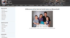 Desktop Screenshot of diesauters.frank-sauter.de